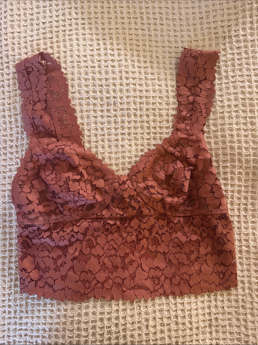 Free People Women's Lace Bralette - Dusty Rose